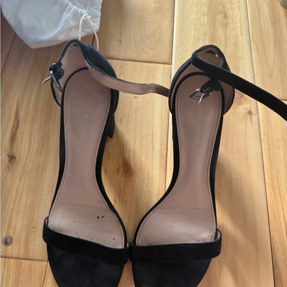 Stuart Weitzman open toe heels - Picture 4 of 5